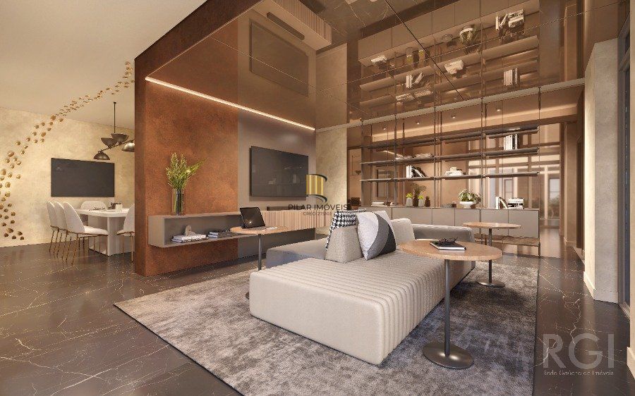 Apartamento para Venda - 62.92m², 2 dormitórios, sendo 1 suites, 1 vaga - Cidade Baixa