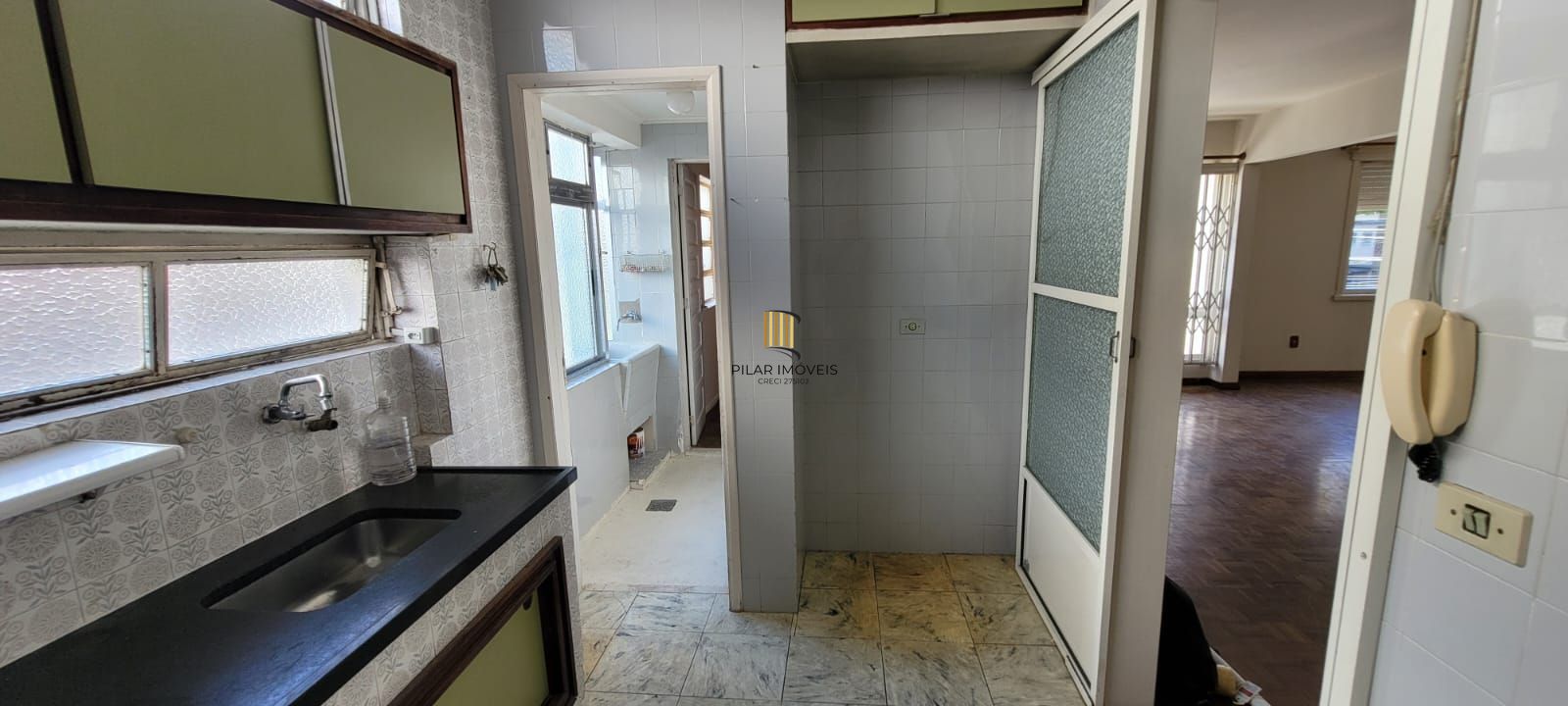 excelente apartamento 3 dorm transformado em 2 com dependencia completa