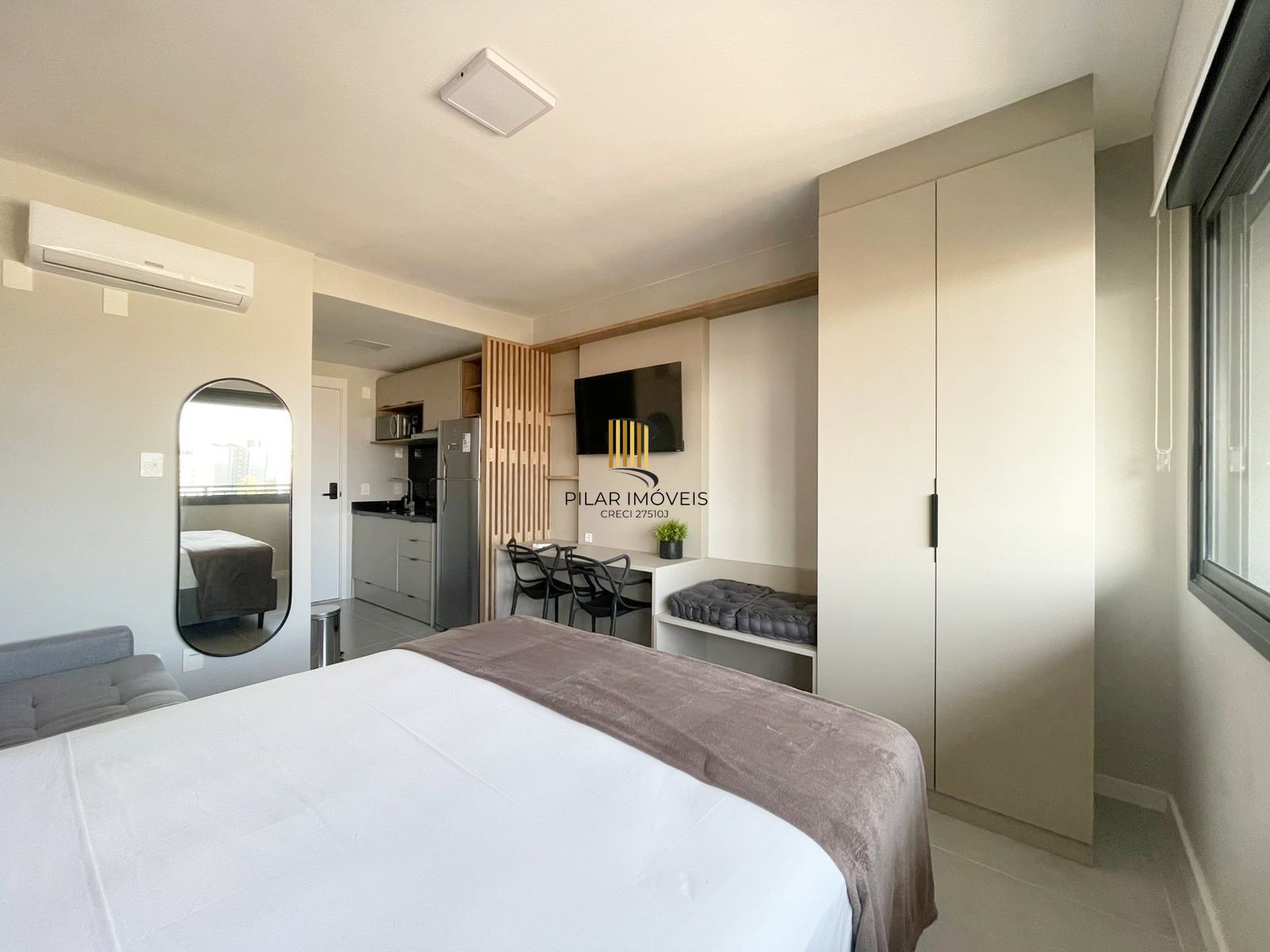 Loft de 26 m² no Skyline Parque Moinhos - 15º andar. - Pilar Imóveis