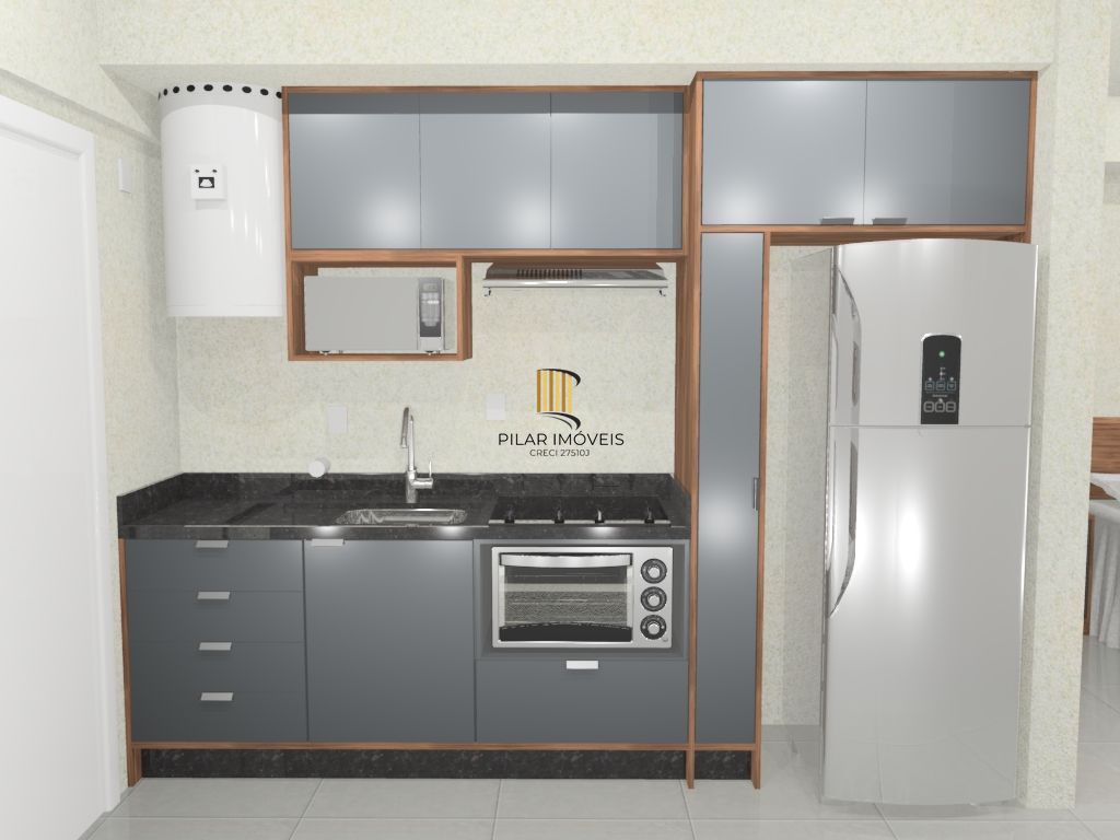 Excelente studio no Linked Teresópolis, com 35,65 m2 de área privativa, alndar alto, com linda vista panorãmica,