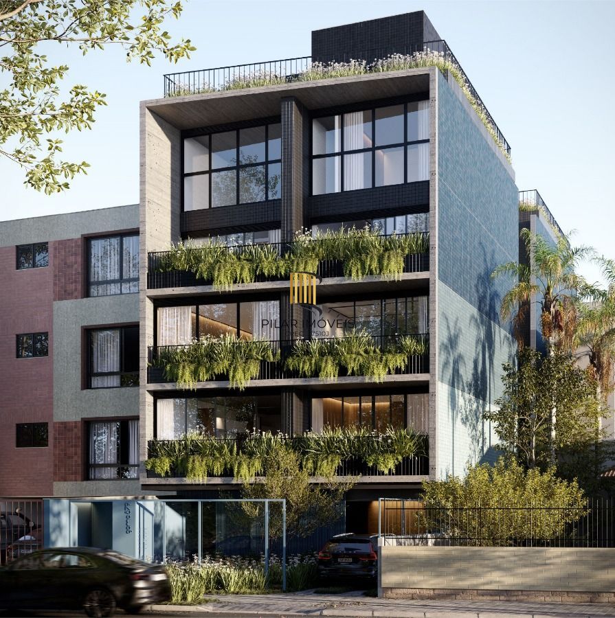 Apartamento Novo, studio grande com 41,28m² privativos, churrasqueira, vista junto ao parcão e zafari cabral