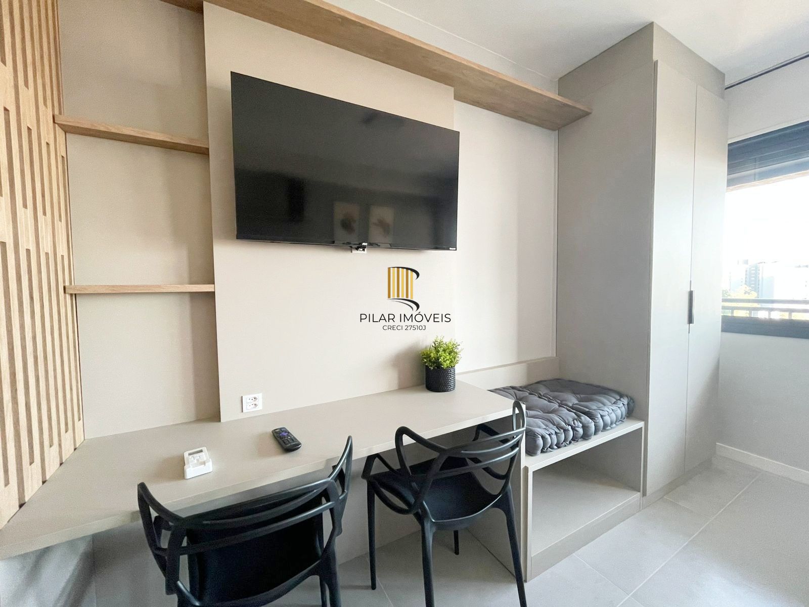 Loft de 26 m² no Skyline Parque Moinhos - 15º andar.