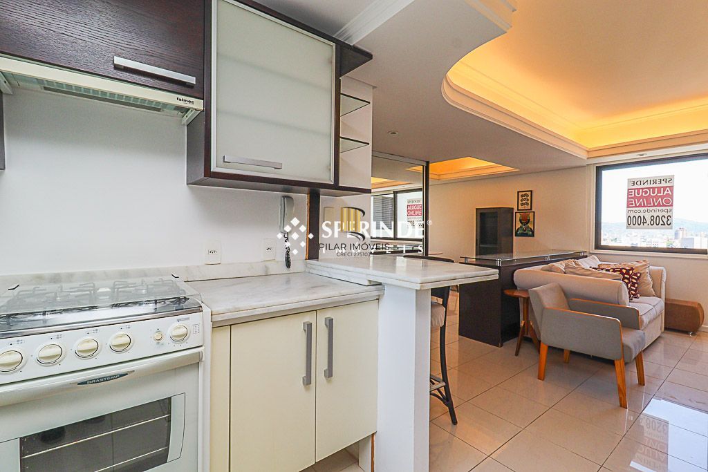 Apartamento de 1 dormitórios, 54,87 area privativa ,  e 1 vaga de garagem escriturada, no bairro Bela Vista em Porto Alegre