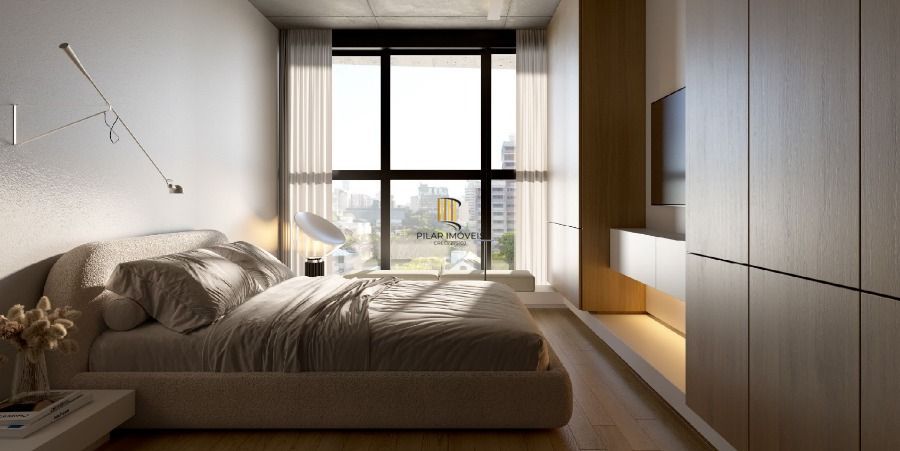 Apartamento Novo, studio grande com 41,28m² privativos, churrasqueira, vista junto ao parcão e zafari cabral