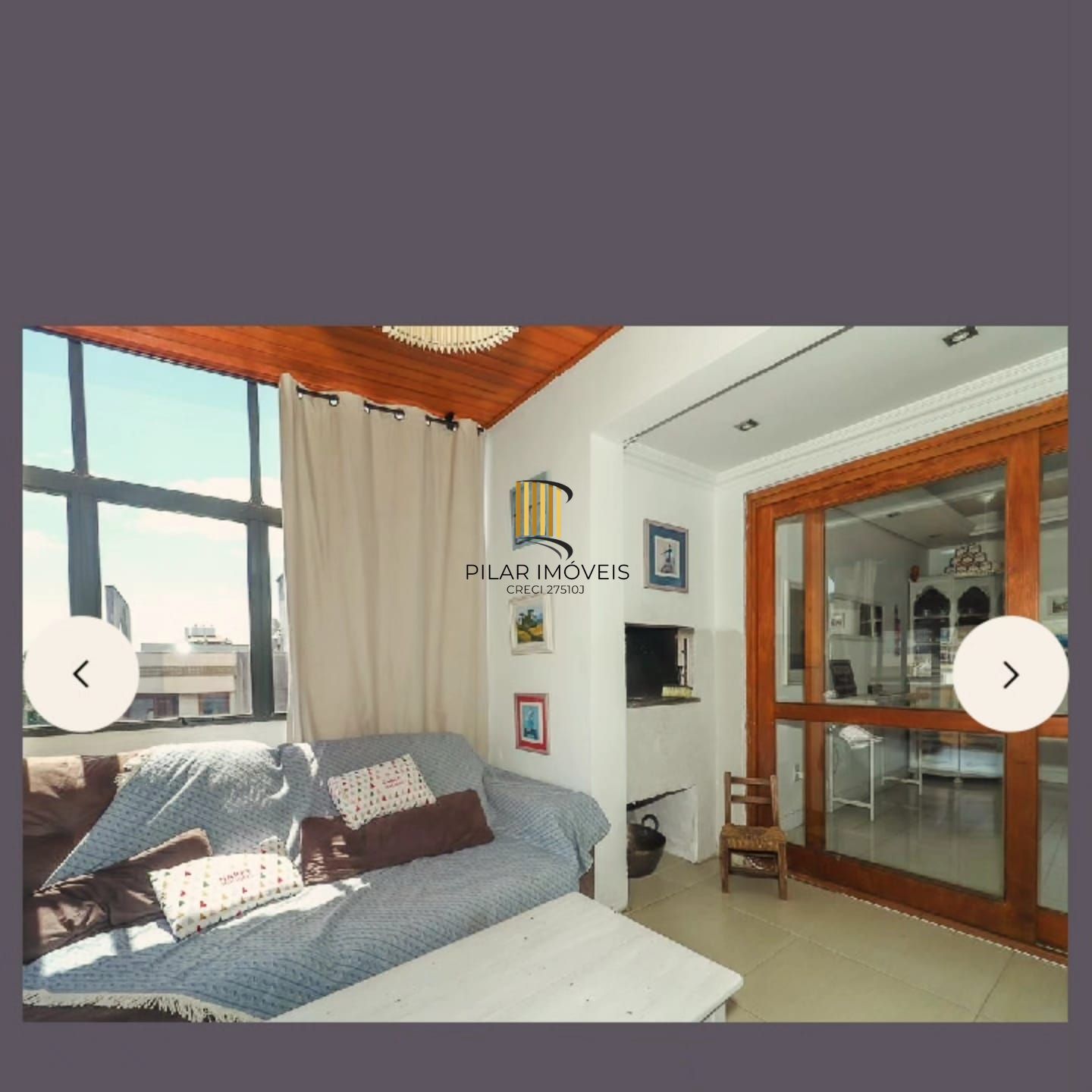 Linda cobertura horizontal com 113,18 m2 , no bairro Higienopolis, de 02 dormitórios, suite master