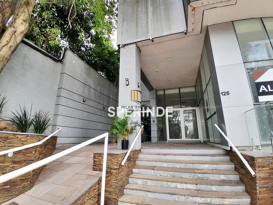 Sala comercial na Av Carlos Gomes, 39m², garagem, portaria