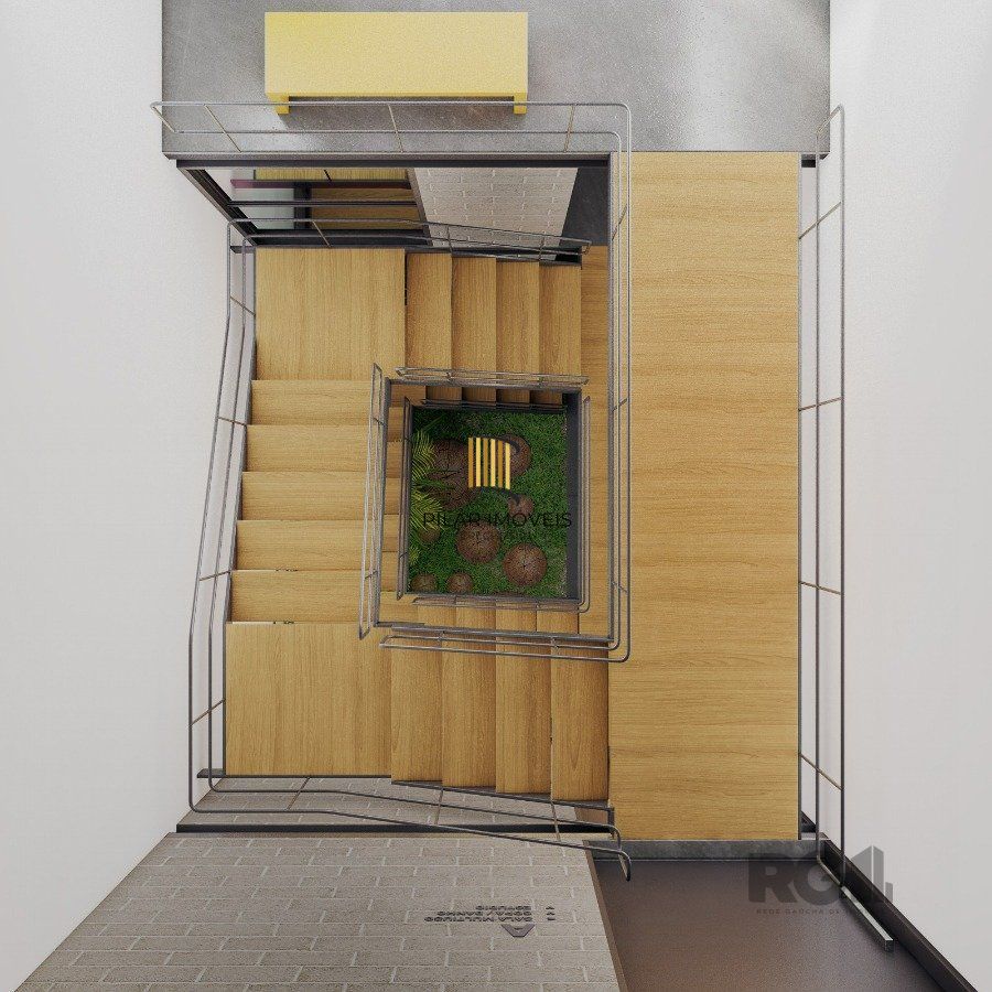 Prédio Comercial de Design Contemporâneo na Rua Coronel Fernando Machado, no Centro de Porto Alegre