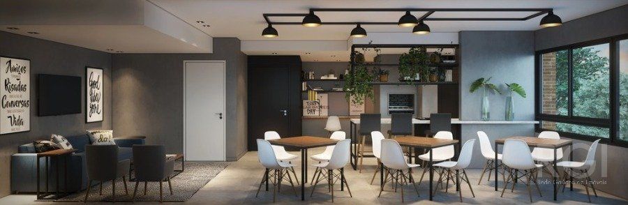 Apartamento Garden de 2 dormitórios, sendo 1 suíte, sala de jantar e estar, cozinha com churrasqueira