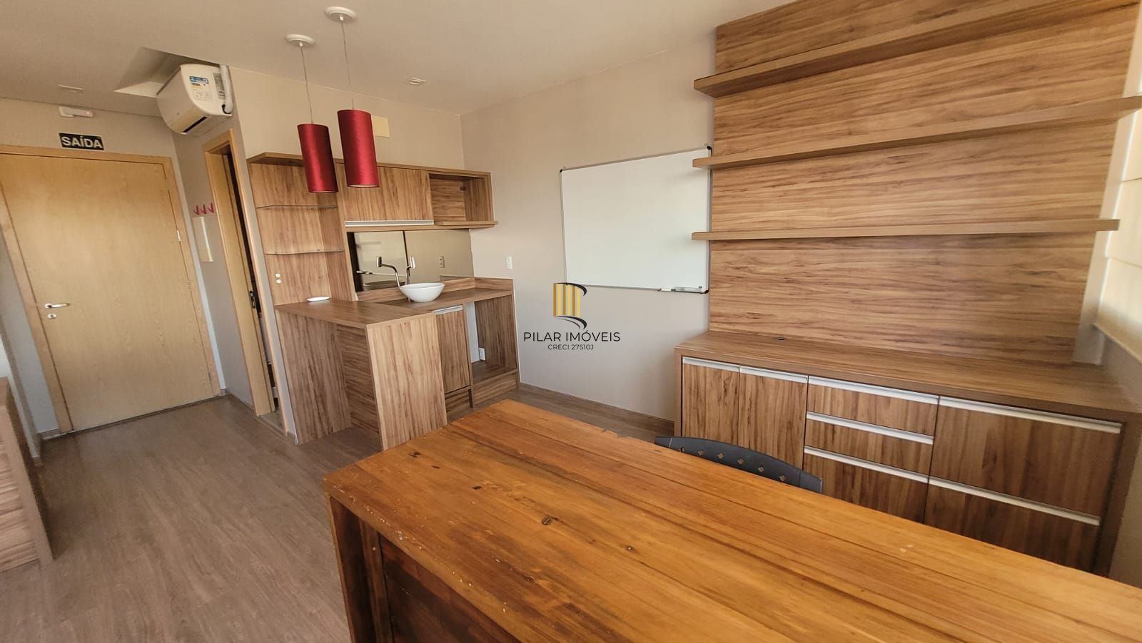 Conjunto/Sala para Venda -34,48m², 0 dormitórios, 1 vaga - mobiliado Menino Deus