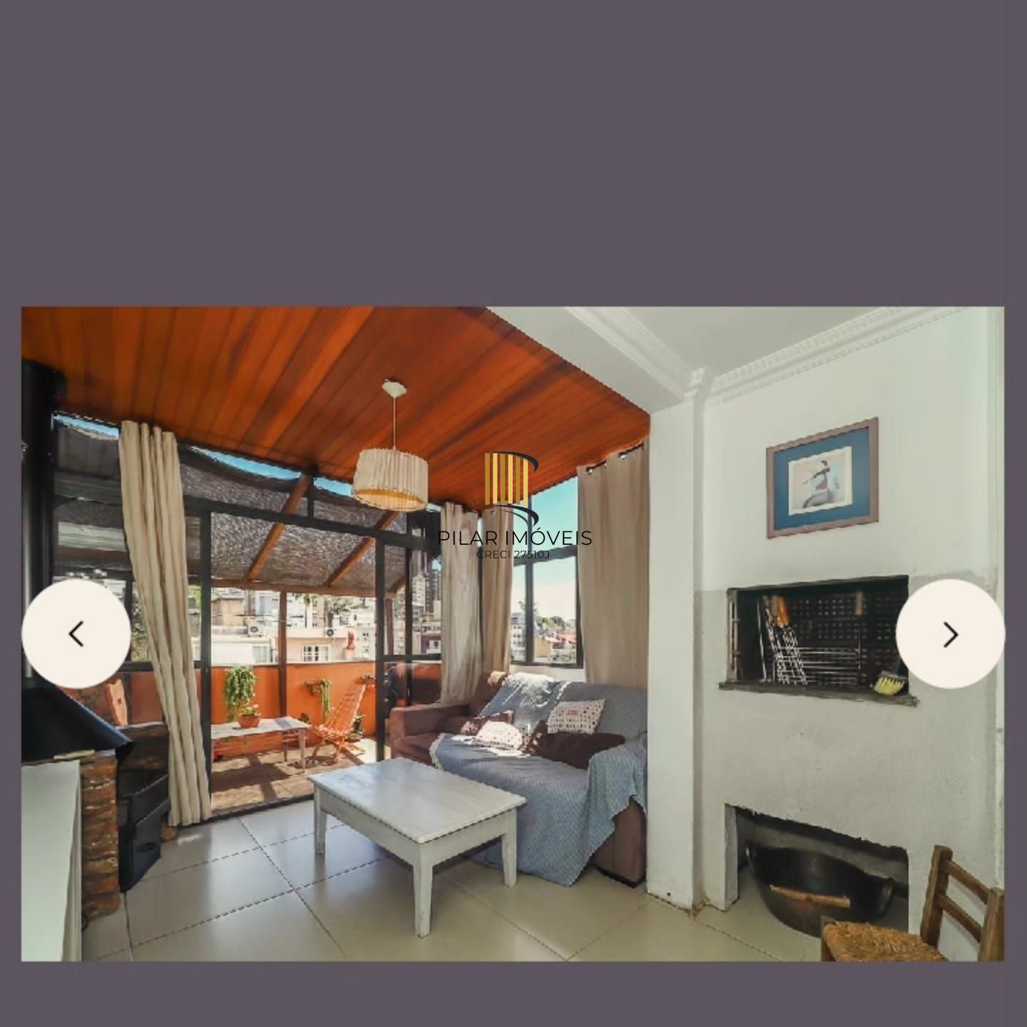 Linda cobertura horizontal com 113,18 m2 , no bairro Higienopolis, de 02 dormitórios, suite master