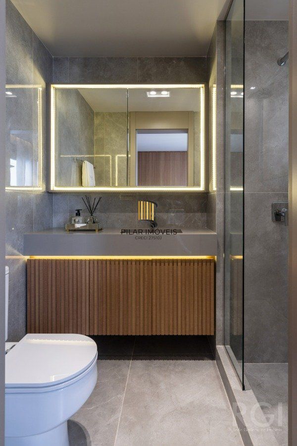 Apartamento para Venda NOVO 3 SUITES  143.23m² privativos, 3  suites, 3 vagas -  Lareira e Churrasqueira - THE PARK  Rio Branco Porto Alegre RS