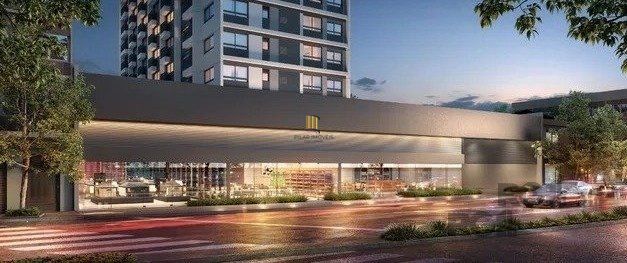 GO RIO BRANCO , excelente Studio com 25,53 m2 privativo,  com vaga escriturada