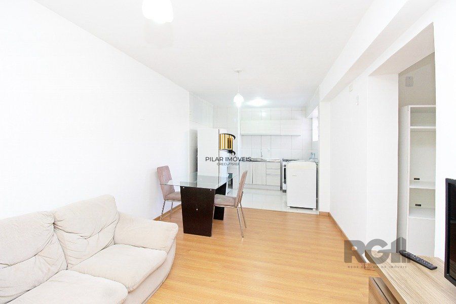 Apartamento 2 dormitórios com excelente localização, ventilado e iluminado., mobiliado, com churrasqueira ,  split nos quartos. - Pilar Imóveis