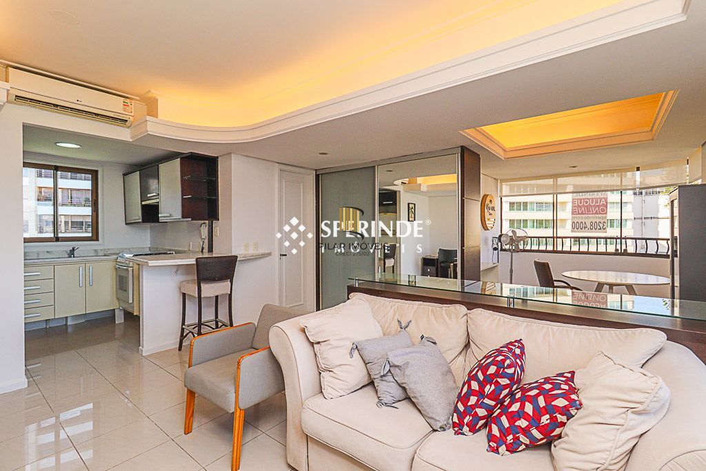 Apartamento de 1 dormitórios, 54,87 area privativa ,  e 1 vaga de garagem escriturada, no bairro Bela Vista em Porto Alegre - Pilar Imóveis