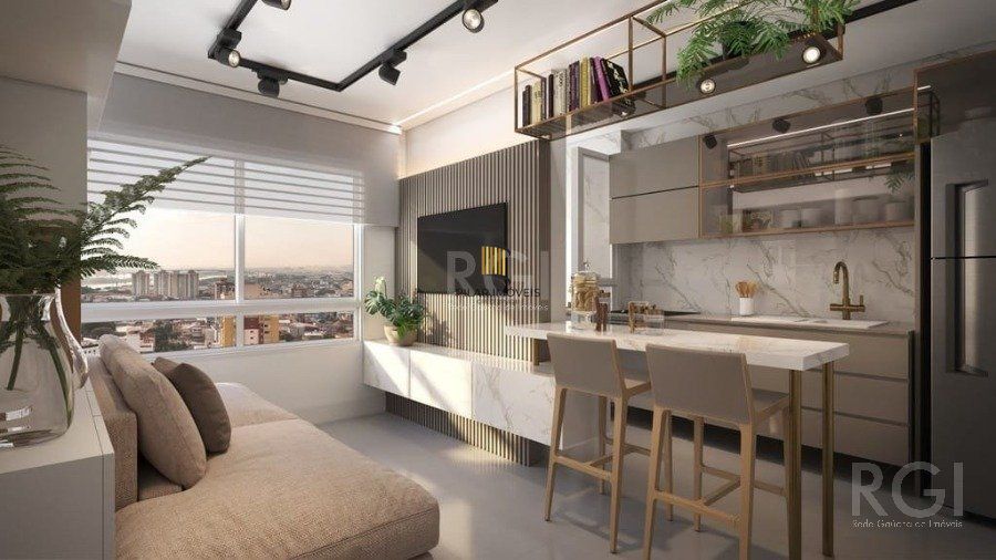 Apartamento para Venda - 69.96m², 2 dormitórios, sendo 2 suites, 1 vaga - Moinhos de Vento