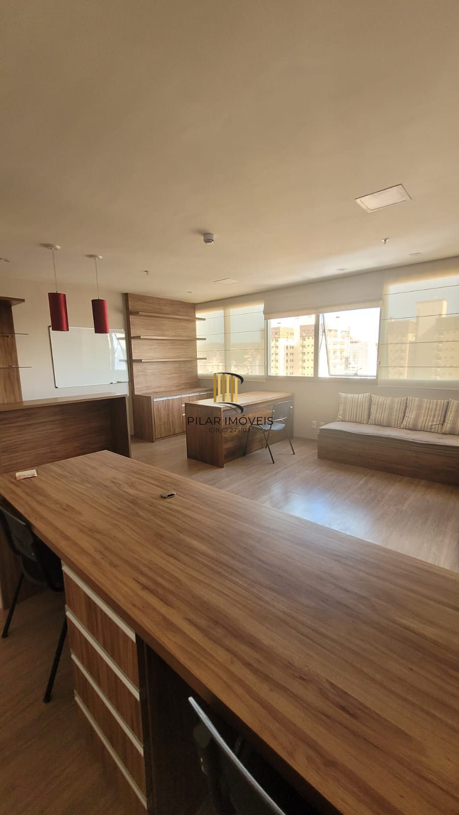 Conjunto/Sala para Venda -34,48m², 0 dormitórios, 1 vaga - mobiliado Menino Deus