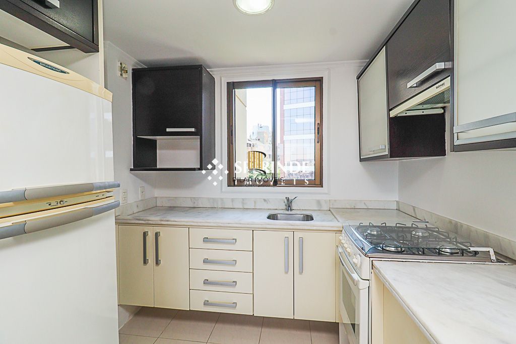 Apartamento de 1 dormitórios, 54,87 area privativa ,  e 1 vaga de garagem escriturada, no bairro Bela Vista em Porto Alegre