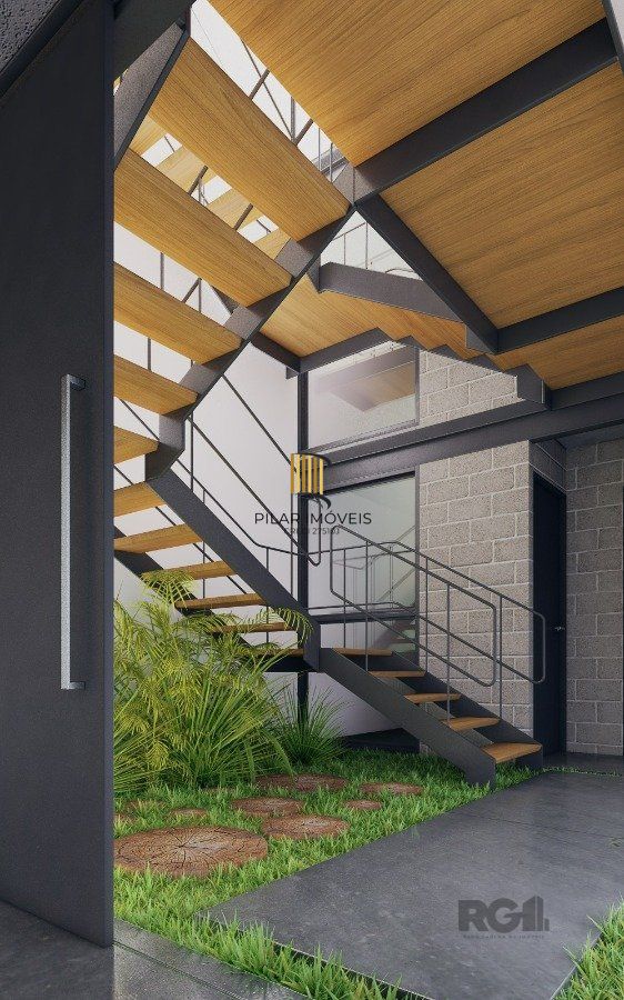 Prédio Comercial de Design Contemporâneo na Rua Coronel Fernando Machado, no Centro de Porto Alegre