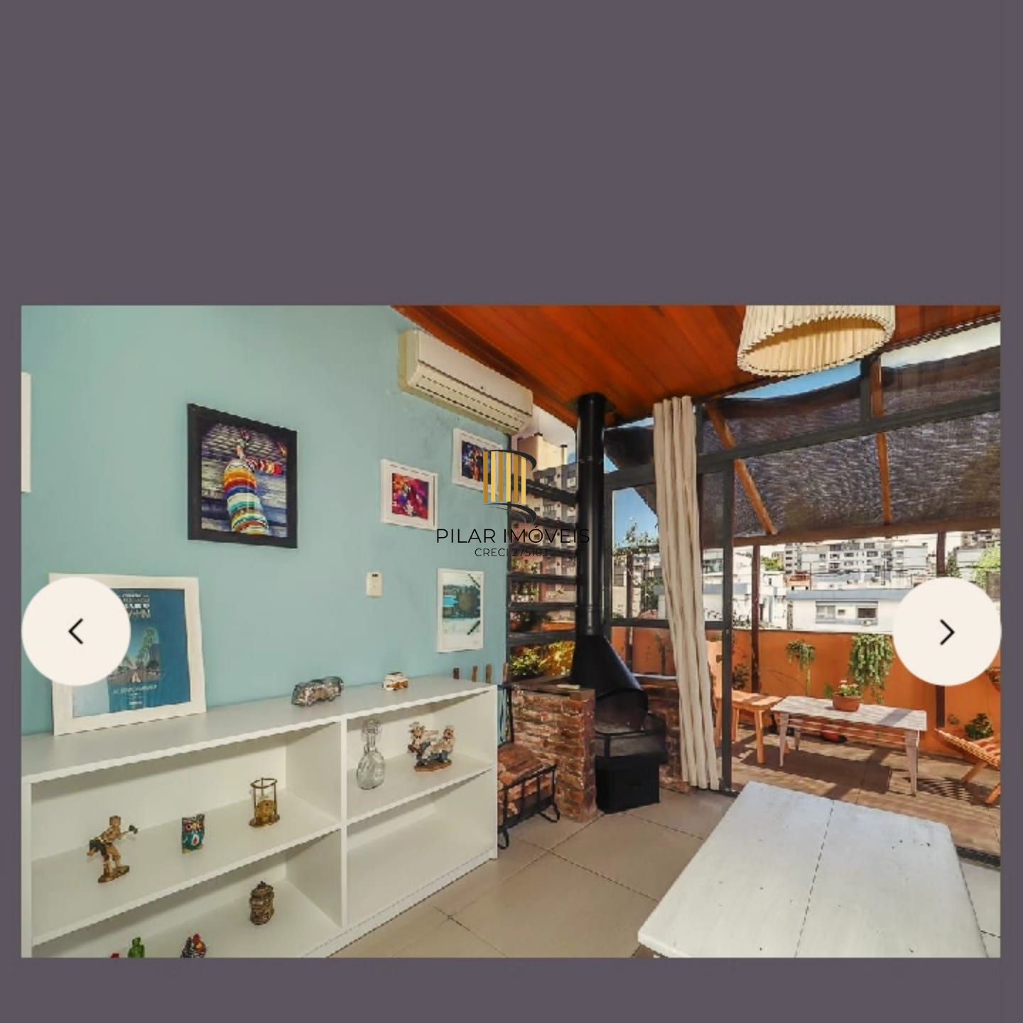 Linda cobertura horizontal com 113,18 m2 , no bairro Higienopolis, de 02 dormitórios, suite master