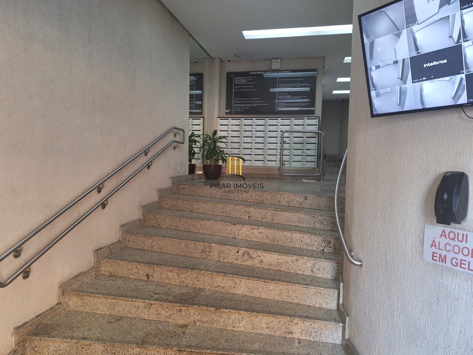 Sala Prédio SULBANCO, Av. Farrapos 146, c/133,35m2 priv. c/ 4 salas