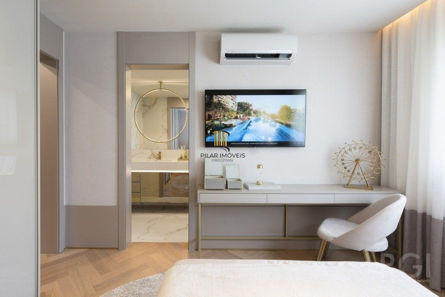 Apartamento para Venda NOVO 3 SUITES  143.23m² privativos, 3  suites, 3 vagas -  Lareira e Churrasqueira - THE PARK  Rio Branco Porto Alegre RS