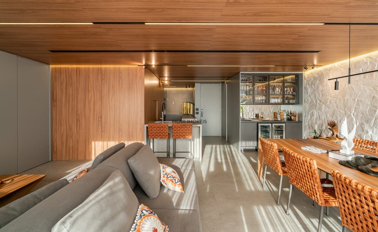 Apartamento de cinema com 125mq, duas suítes, duas vagas individuais para comprar no bairro Boa Vista