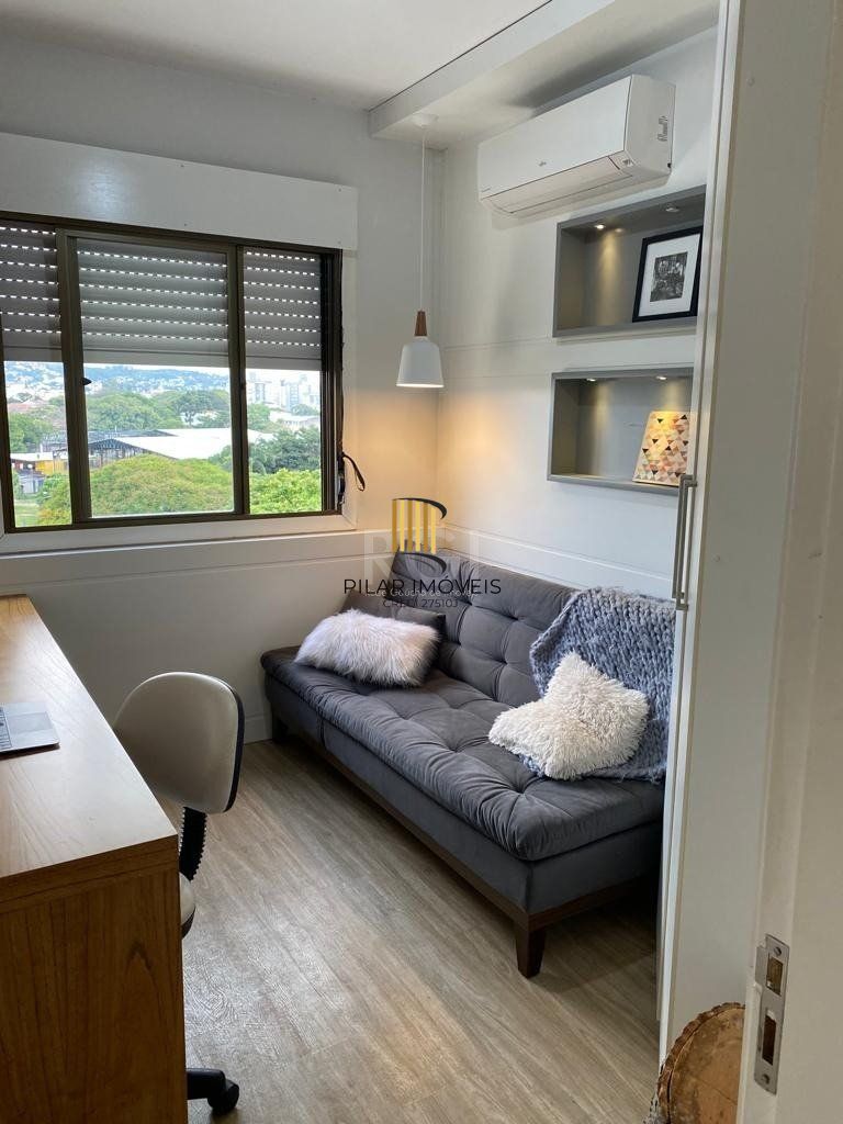 Excelente apartamento mobiliado de 2 dormitórios e 1 vaga de garagem