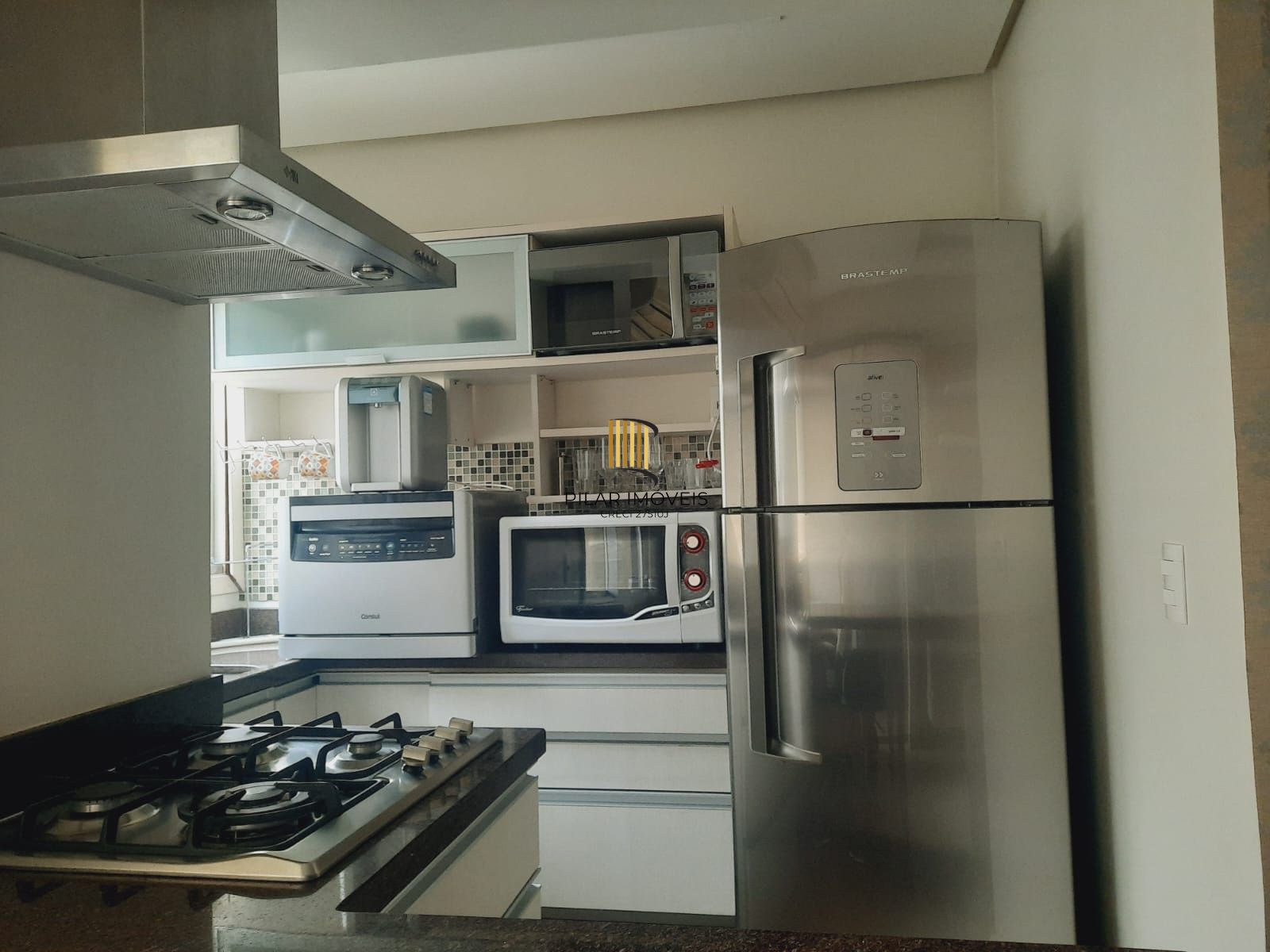 Apartamento mobiliado no Residence Suite Service em Porto Alegre, RS.