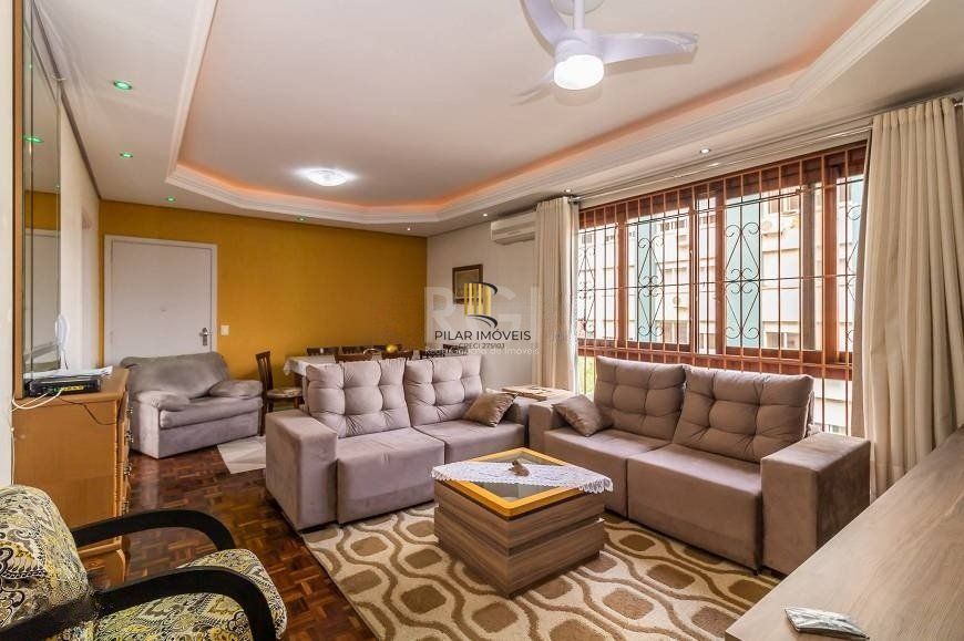 Apartamento 100m² no bairro Farroupilha - semi mobiliado, 3 dormitórios, 1 suíte e 1 vaga - Pilar Imóveis