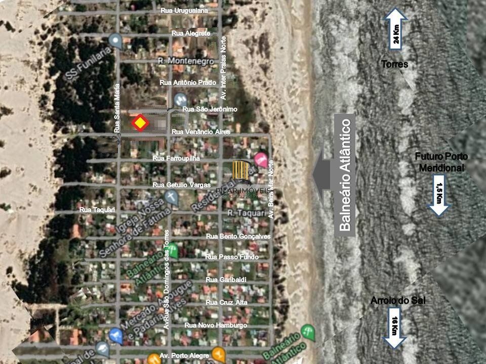 Terreno para Venda - 0m², 0 dormitórios, Balneário Atlântico