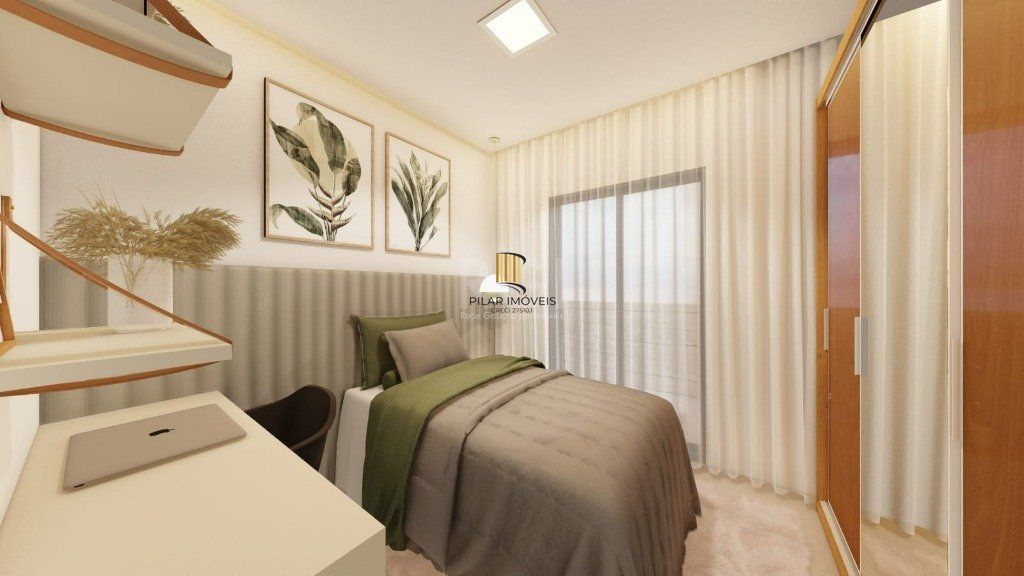 Apartamento 2 dormitórios no bairro Centro