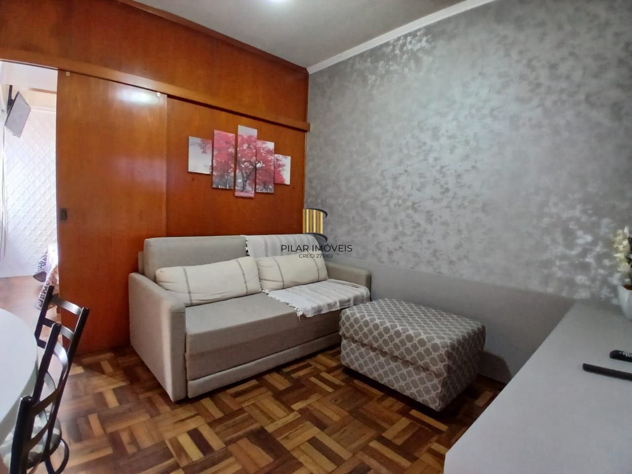 Apartamento de 01 dormitorio mobiliado na bairro passo daa reia - Porto Alegre /RS.