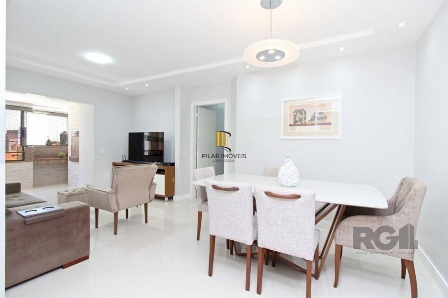 Excelente apartamento de 109,37m² com 3 dormitórios e 1 vaga de garagem.