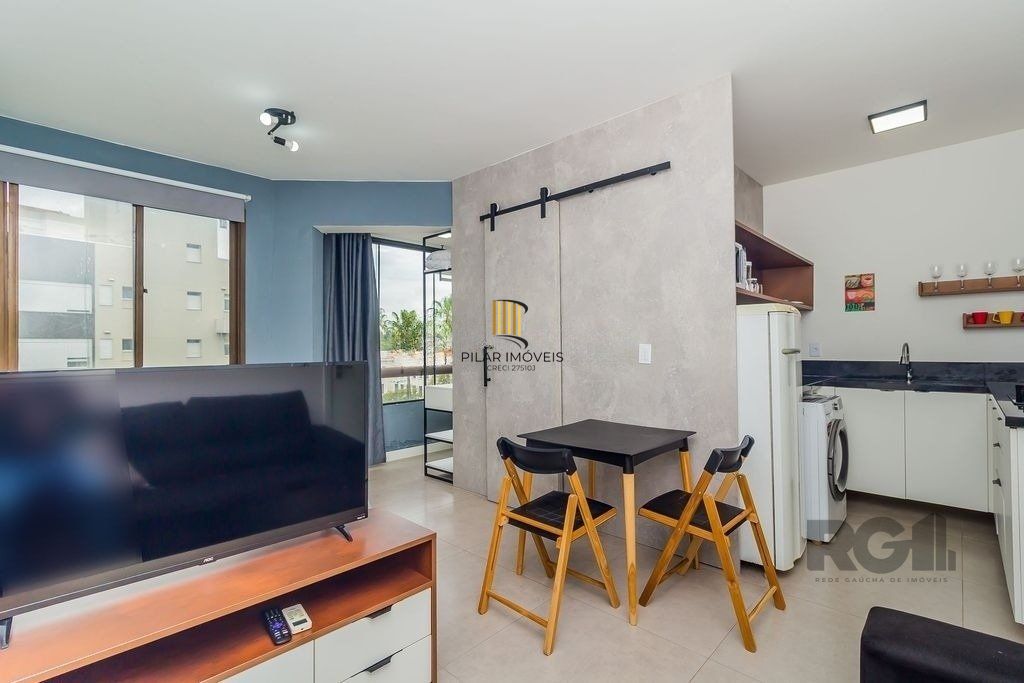 Excelente apartamento JK de 29m² na frente da Redenção. - Pilar Imóveis