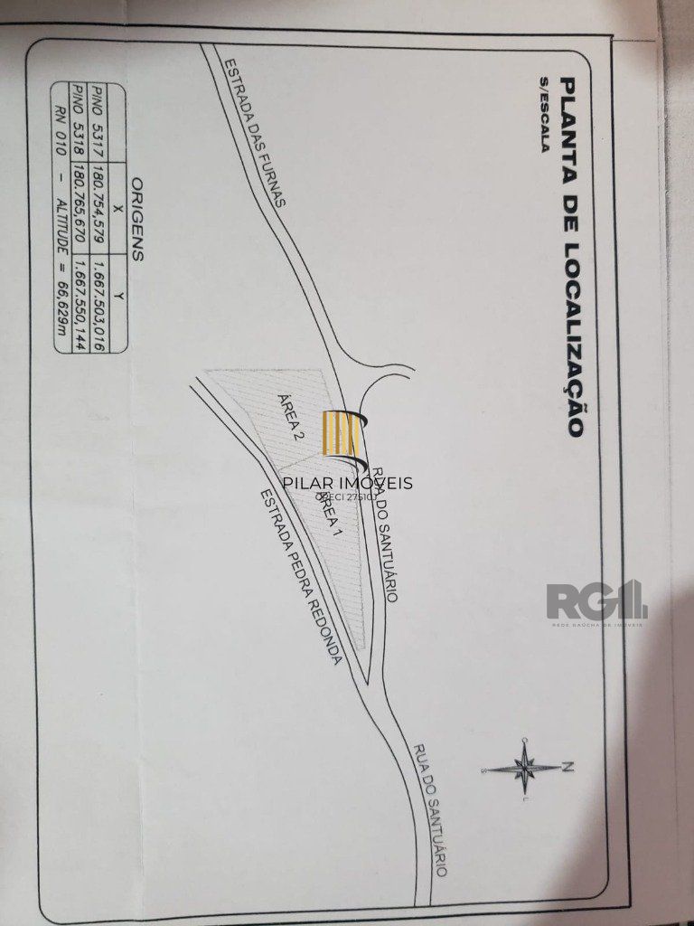 Terreno no bairro Vila Nova