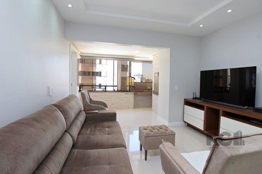 Excelente apartamento de 109,37m² com 3 dormitórios e 1 vaga de garagem.