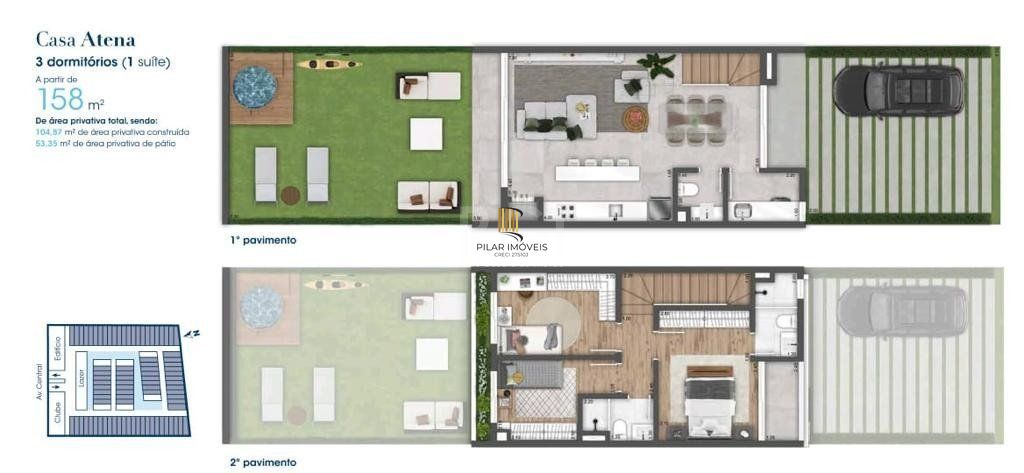 Apartamento 2 dormitórios no bairro Centro