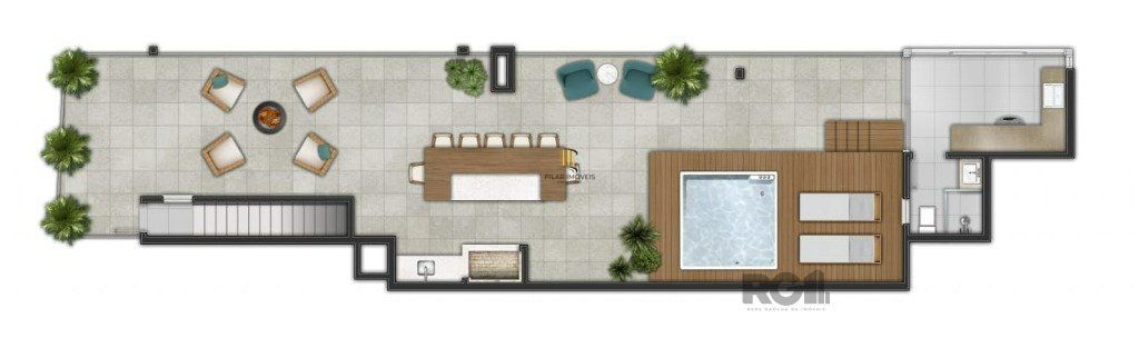 Apartamento 3 dormitórios no bairro Centro