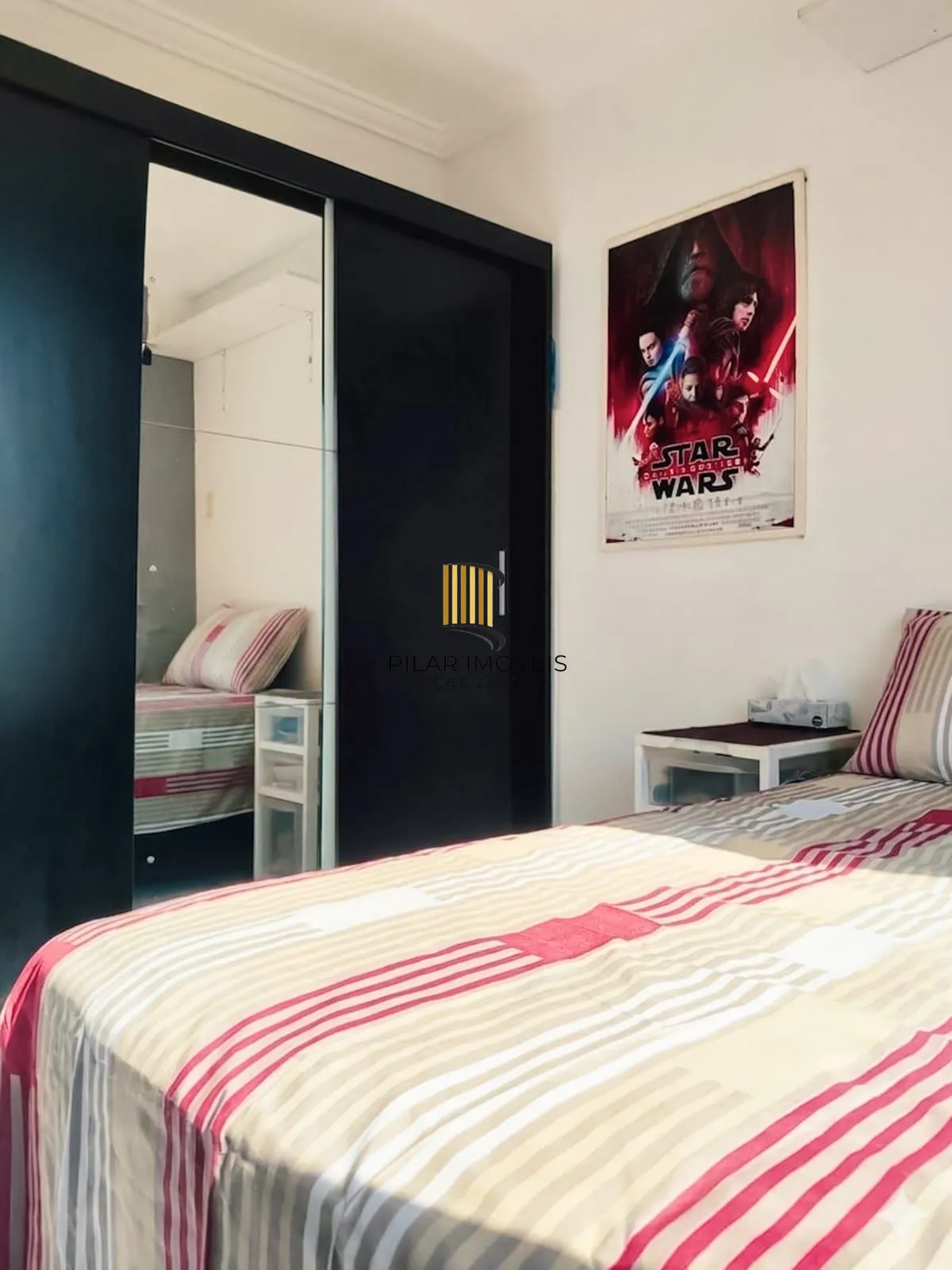 APTO DE 1 DORM, EM ANDAR ALTO, BEM ILUMINADO E AREJADO, COM BOX ROTATIVO. PROXIMO À TERCEIRA PERIMETRAL