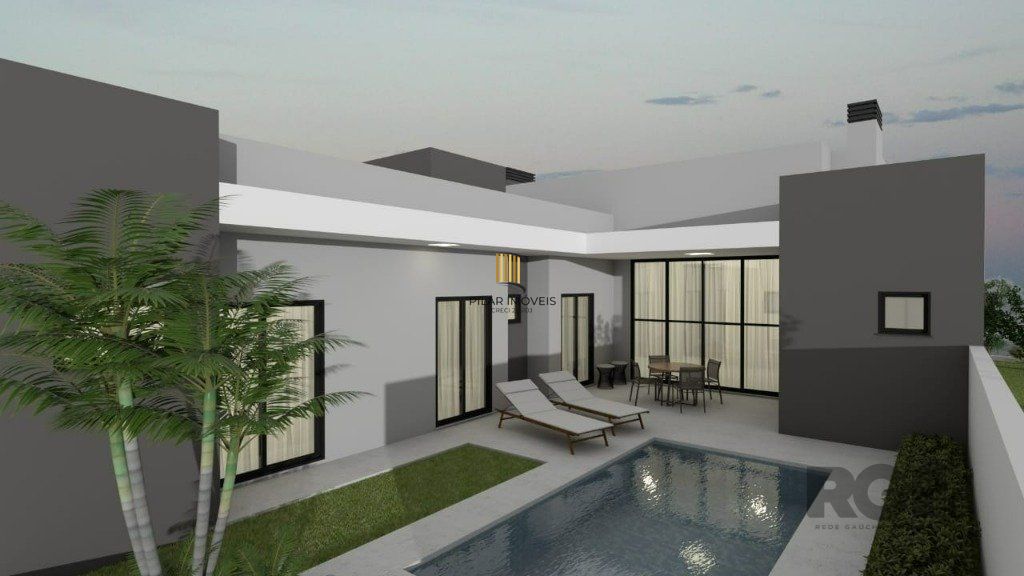 Casa 3 dormitórios no bairro Rosa do Mar