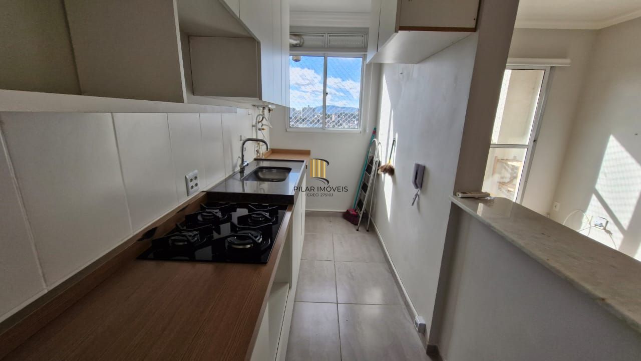 Apartamento de 2 dormitórios sendo 1 suíte, sala cozinha e garagem