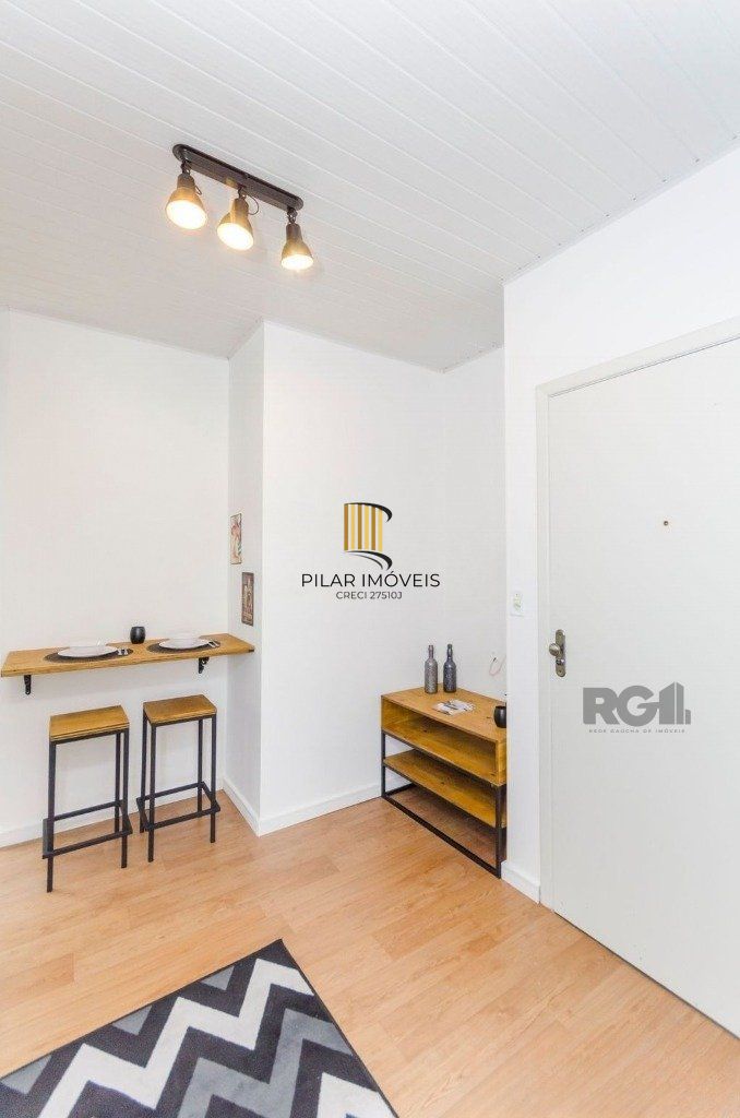 Excelente apartamento de 33m² com 1 dormitório.