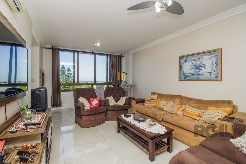 Excelente apartamento de 107 m² com 3 dormitórios e 2 vagas cobertas.