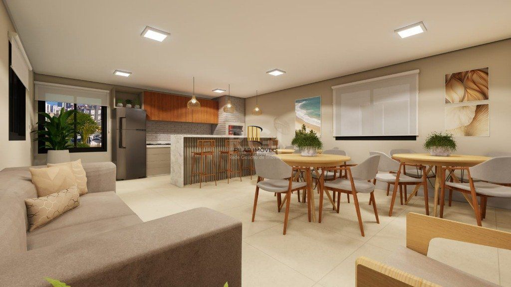 Apartamento 2 dormitórios no bairro Centro