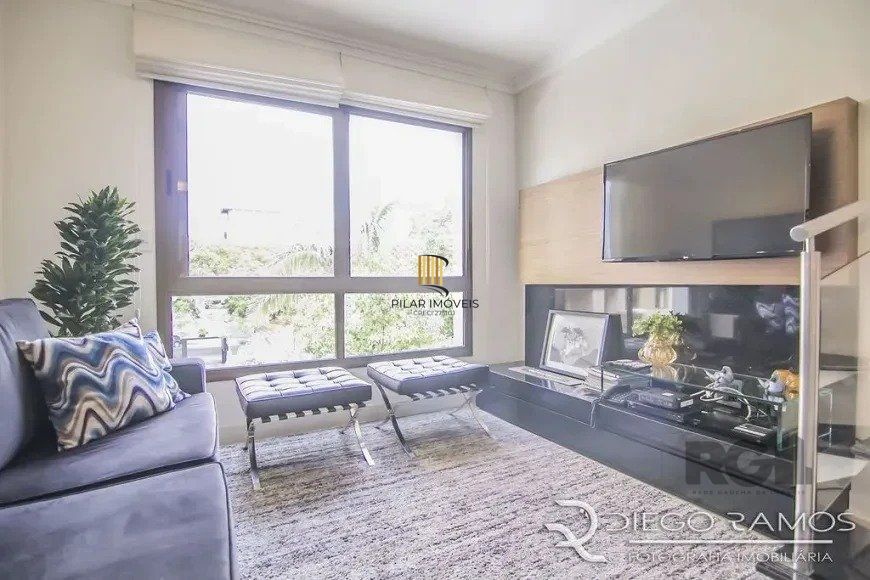 Cobertura à venda com 1 quarto 102 m²  Mobiliado Alto Padrão Rua Dario Pederneiras, Petrópolis, Porto Alegre