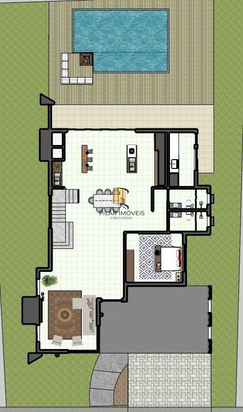 Casa Condominio para Venda - 360m², 4 dormitórios, sendo 3 suites, 3 vagas - Itapeva