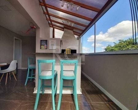 Excelente cobertura de 147m², com 3 quartos e 2 vagas de garagem