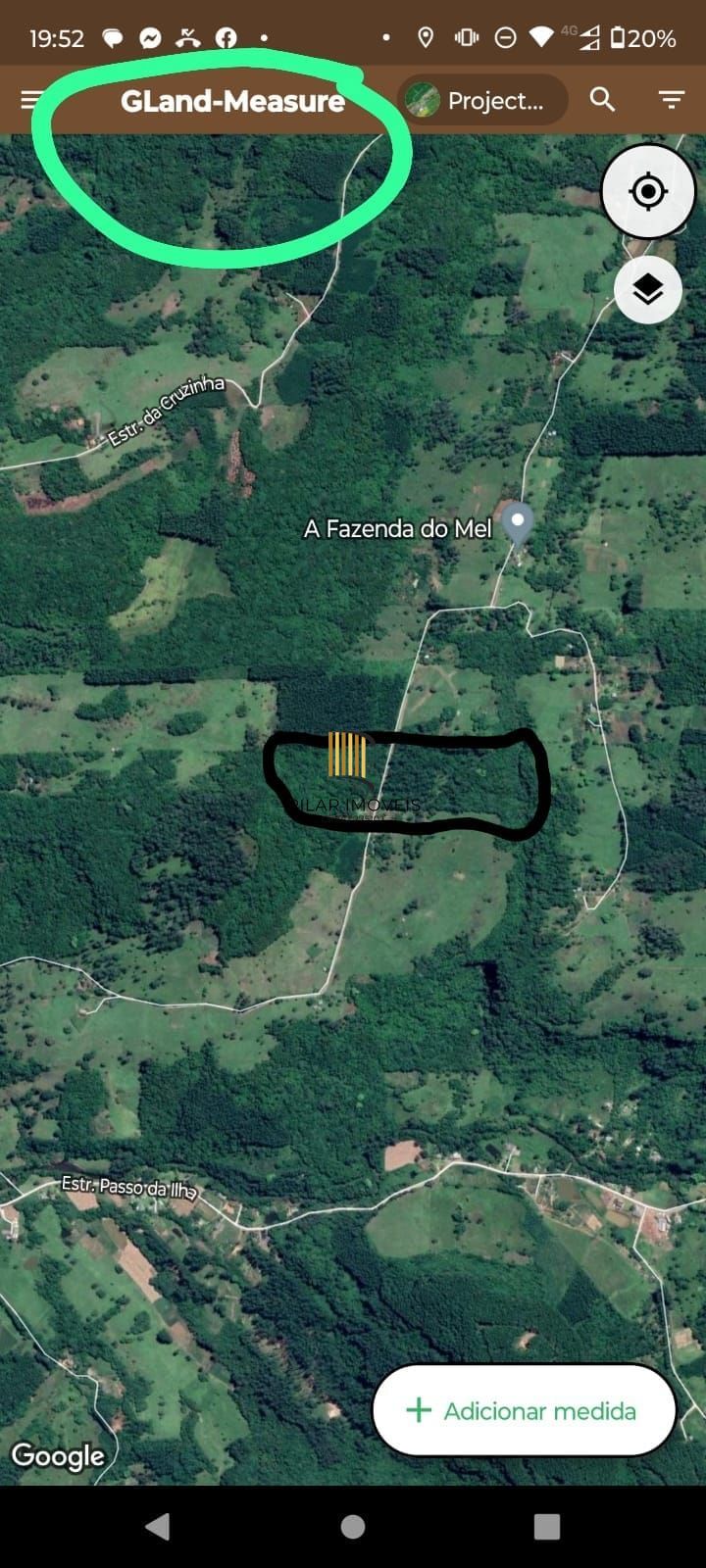 Terreno no bairro Padilha