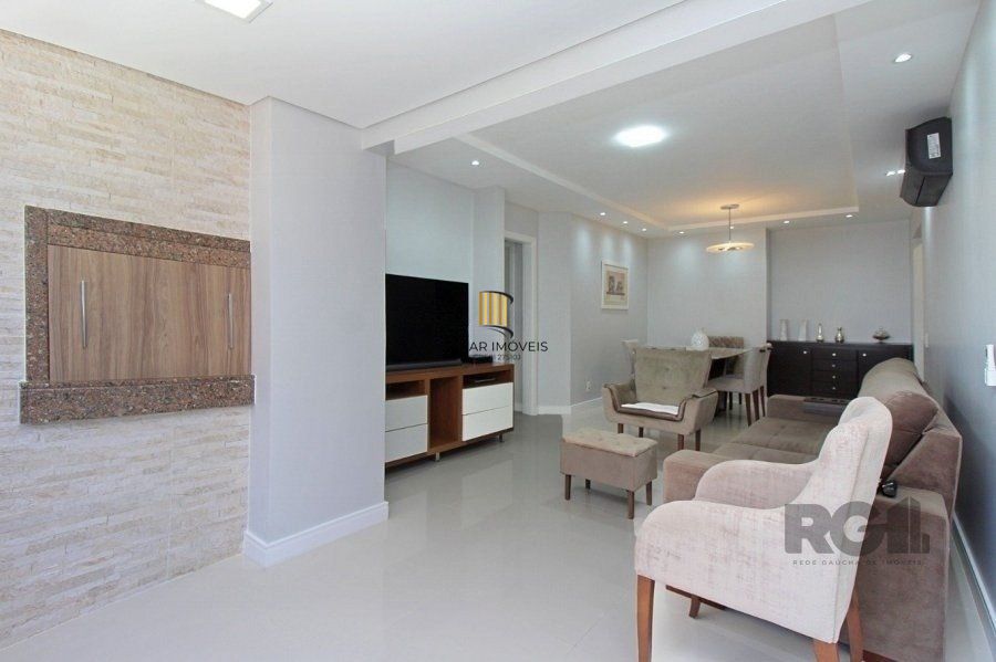 Excelente apartamento de 109,37m² com 3 dormitórios e 1 vaga de garagem. - Pilar Imóveis