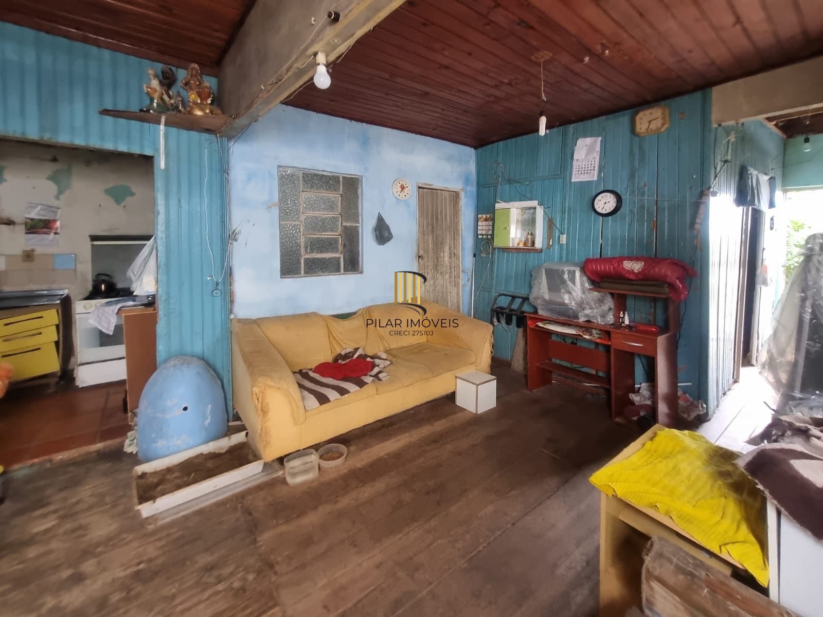 Terreno bem localizado com chalé e edícula – ótima oportunidade para investir!